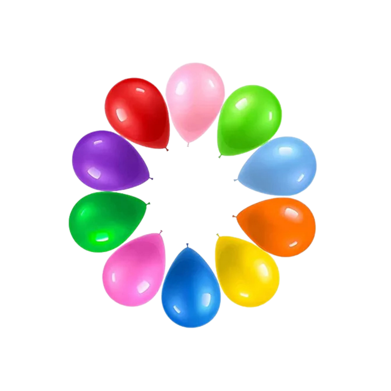 GLOBO FIESTA SURTIDO (50U)