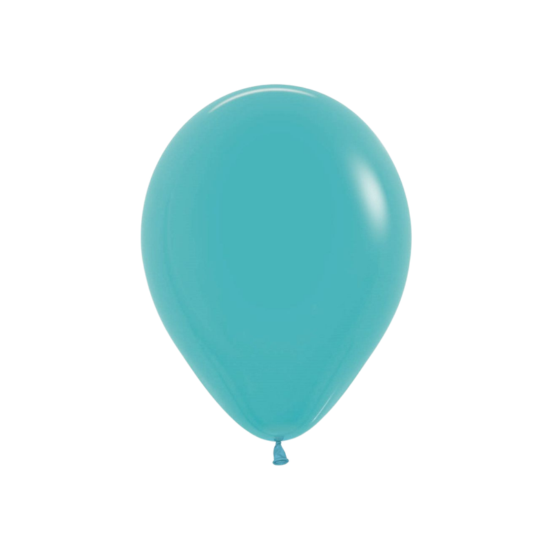 GLOBO No. 10 TURQUESA LATEX MATE (50 UDS)