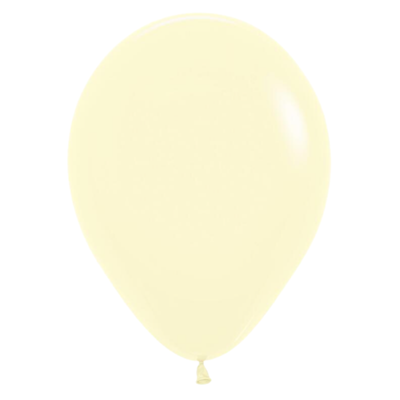 GLOBO No. 12 AMARILLO PASTEL CELETEX (50 UDS)