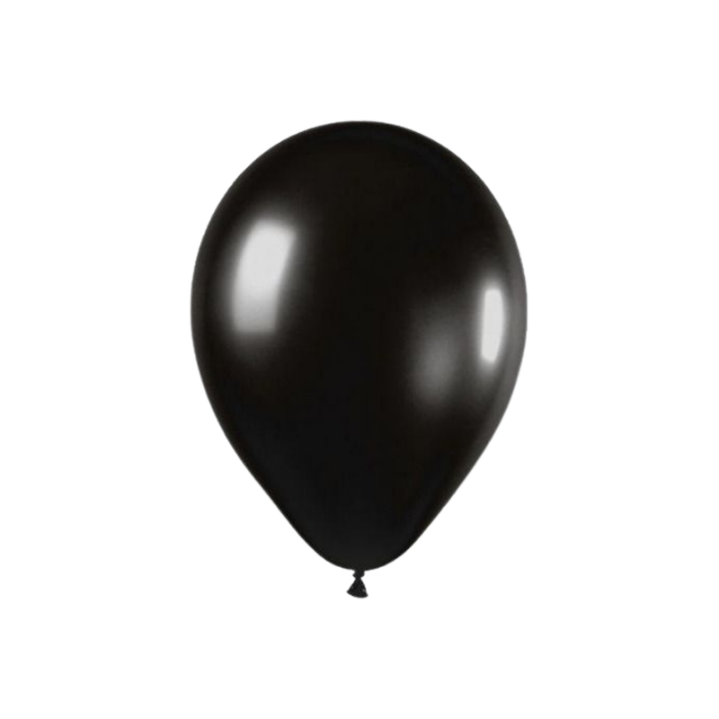 GLOBO No. 12 NEGRO KARYMA BALLOONS (50 UDS)