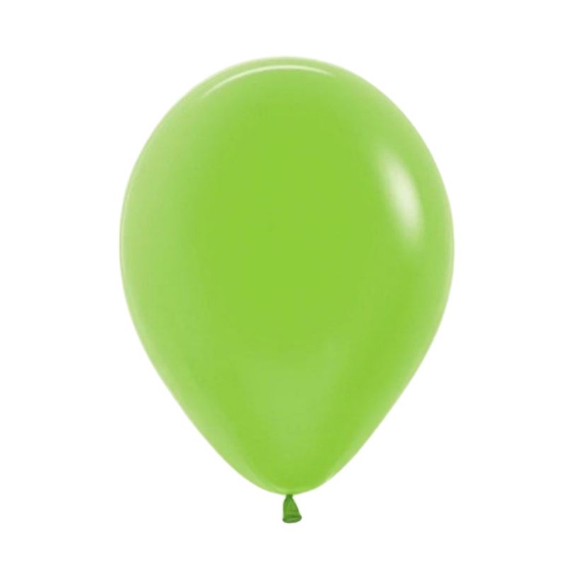 GLOBO No. 12 VERDE LIMON PAYASO