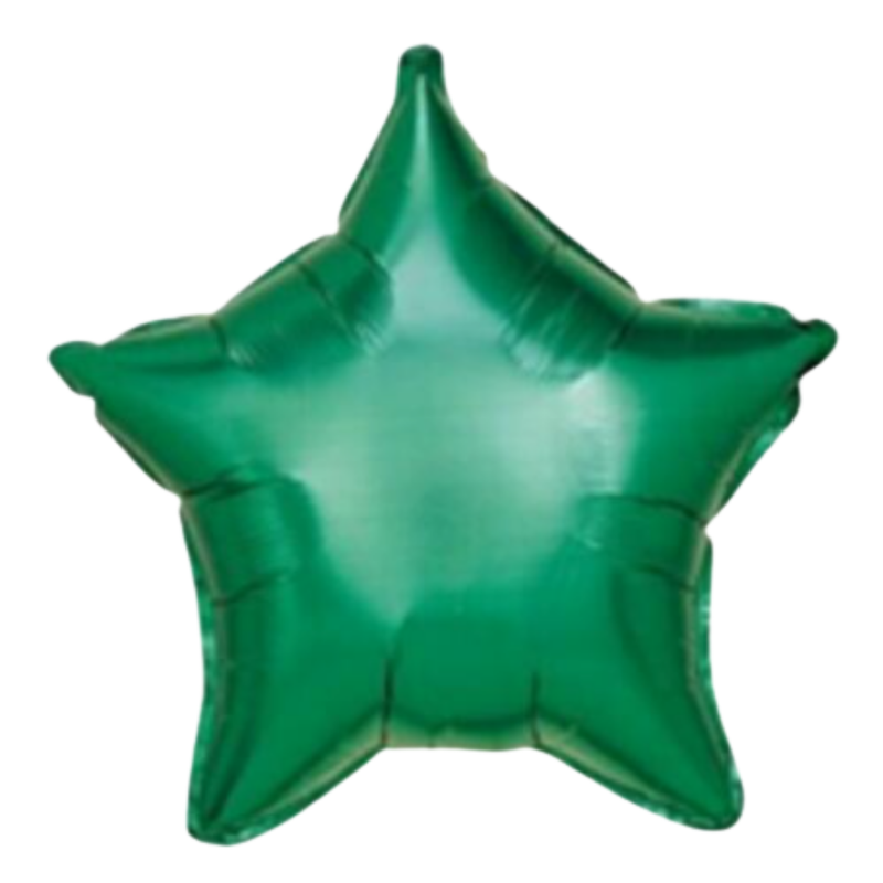 GLOBO No. 20 METAL. ESTRELLA CHROME VERDE QUAL. 