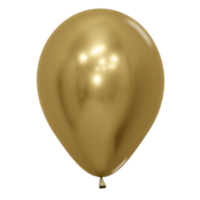 GLOBO No. 24 DORADO (METAL. ORO) PAYASO (1 UND)