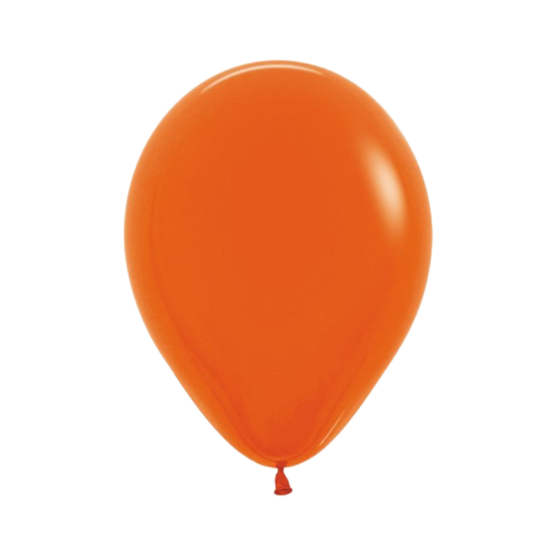 GLOBO No. 24 NARANJA PAYASO (1 UND)