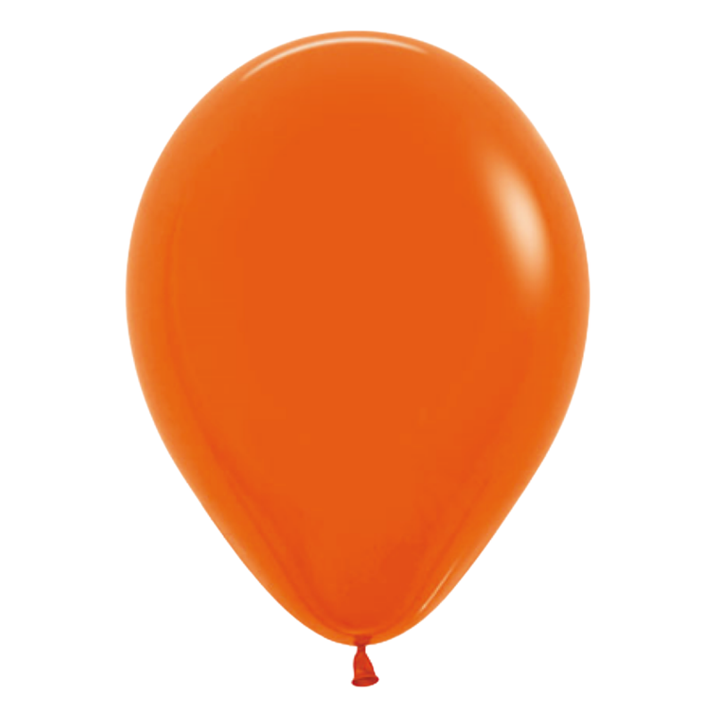 GLOBO No. 24 NARANJA PAYASO (1 UND)