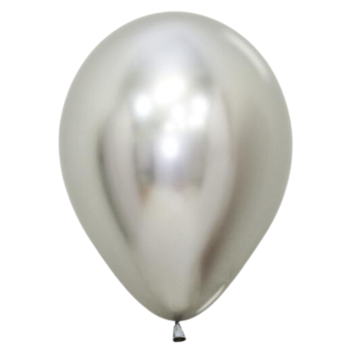 [OFF-6325] GLOBO No. 24 PLATEADO (METAL. PLATA) PAYASO (1 UND)