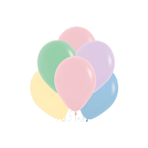 [OFF-PAST8011] GLOBO SURTIDO PASTEL (50U)