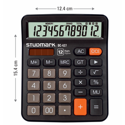 [ST-DC-427] CALCULADORA DE MESA 12 DIG NG Y GF STUDMARK