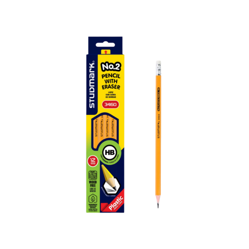 [OFF-ST-03415] LAPIZ AMARILLO C- BORRADOR STUDMARK (CJ 12)