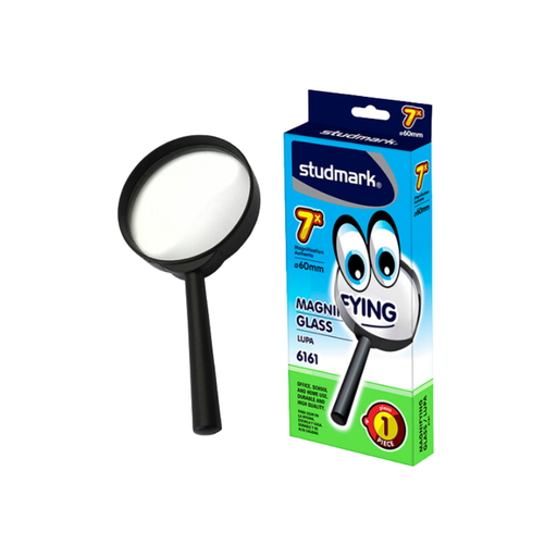 [OFF-ST-06161] LUPA ESCOLAR PLASTICA  MEDIANA 60MM 7X STUDMARK UNIDAD