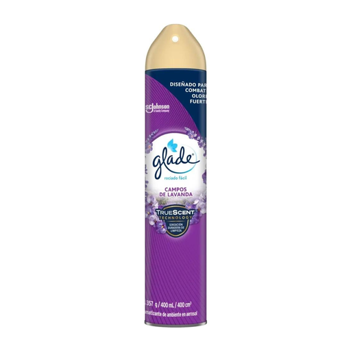 [OFF-GCL] AROMATIZANTE GLADE AEROSOL CAMPOS LAVANDA 400ML UNIDAD