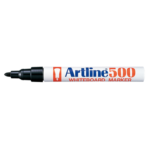 [OFF-500N] MARCADOR P/PIZARRA RECARG. BALA  ARTLINE 500 NEGRO UNIDAD