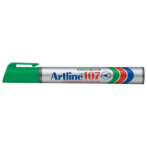 [OFF-107V] MARCADOR PERM. DESECH. BALA ARTLINE 107 VERDE