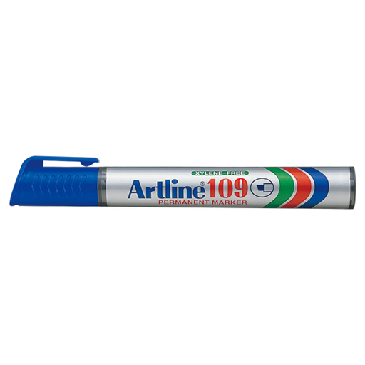 [OFF-109A] MARCADOR PERM. DESECH. BISELADO ARTLINE 109 AZUL