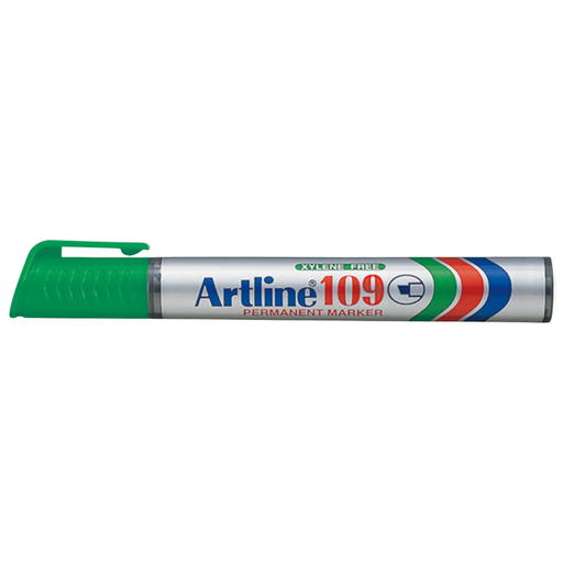 [OFF-109V] MARCADOR PERM. DESECH. BISELADO ARTLINE 109 VERDE