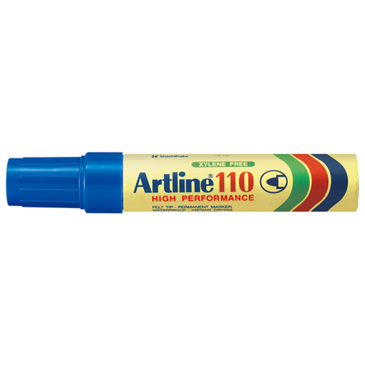 [OFF-110A] MARCADOR PERM. RECARG. BALA ARTLINE 110 AZUL