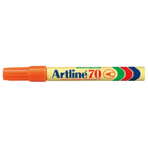[OFF-70NA] MARCADOR PERM. RECARG. BALA ARTLINE 70 NARANJA