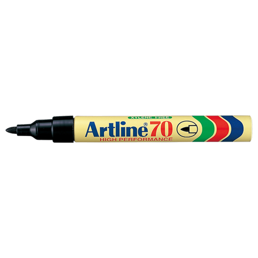 [OFF-70N] MARCADOR PERM. RECARG. BALA ARTLINE 70 NEGRO