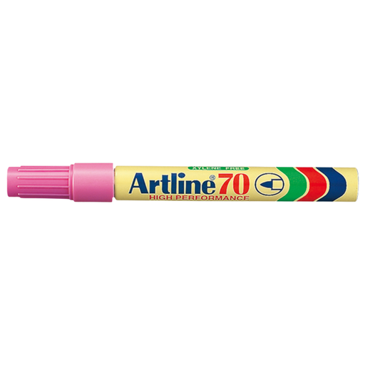 [OFF-70F] MARCADOR PERM. RECARG. BALA ARTLINE 70 ROSADO