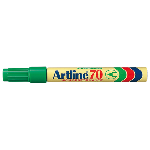 [OFF-70V] MARCADOR PERM. RECARG. BALA ARTLINE 70 VERDE