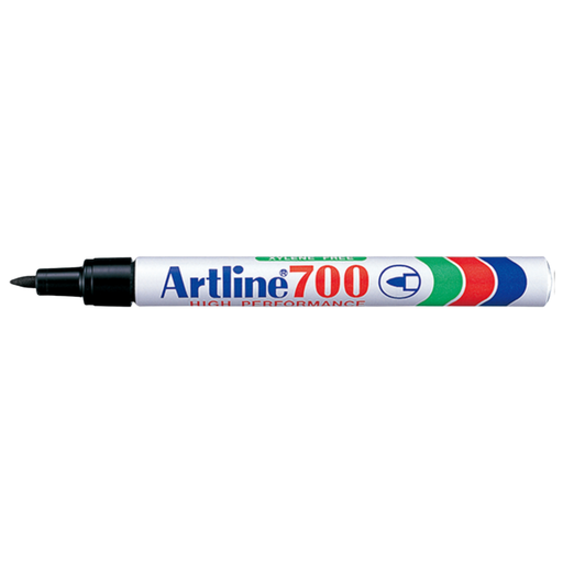 [OFF-700N] MARCADOR PERM.REC. BALA ARTLINE 700 NEGRO 0.7mm