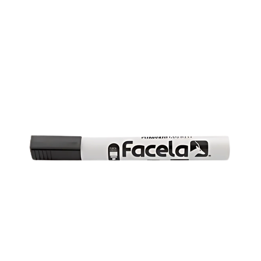 [OFF-PT15018] MARCADOR PLASTICO P/PIZARRA NEGRO P/REDONDA (12 UNIDADES)