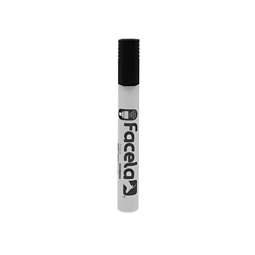 [OFF- PT34417] MARCADOR PLASTICO PERMANENTE NEGRO P/CINCEL (12 UNIDADES)