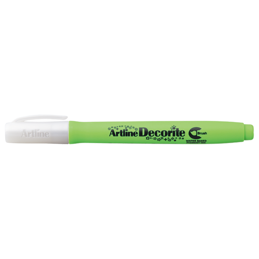 [OFF-3VC] MARCADOR PTA. PINCEL DECORITE VERDE CLARO ARTLINE