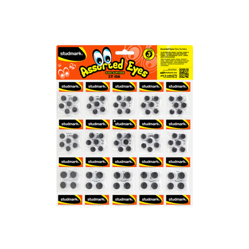 [OFF-ST-EY-03A] OJOS MOVILES NG MEDIANO Y GRAND 20 UNIDS STUDMARK