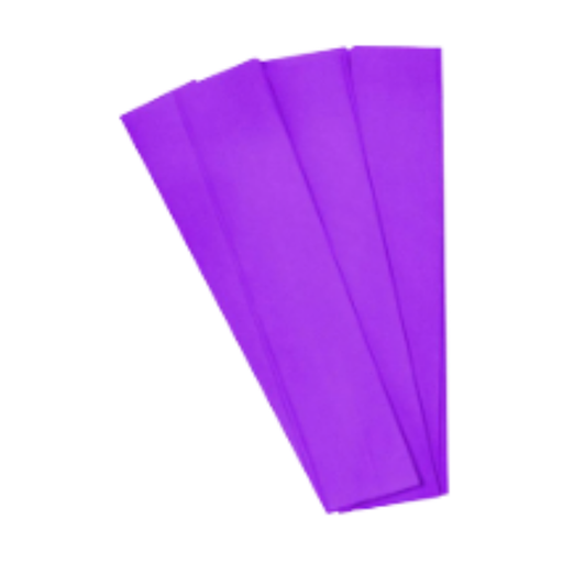 [OFF-80M] PAPEL CREPE MORADO 50 X 200cm (PAQ 10)
