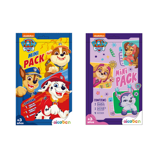 [OFF-NV-M-PMI-8051] PAQUETE PAW PATROL SCRATCHPACK DE ACTIVIDADES, LIBRO DE COLOREAR, STICKERS SICOBEN