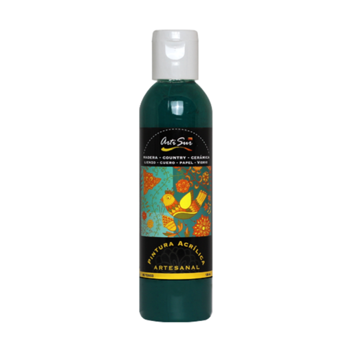 [OFF-9813] PINTURA ARTESANAL VERDE 120 ML ARTISUR