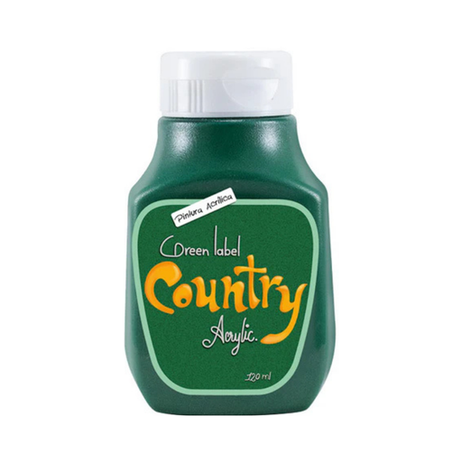 [OFF-VER3015] PINTURA COUNTRY 120ML #119 VERDE BOSQUE