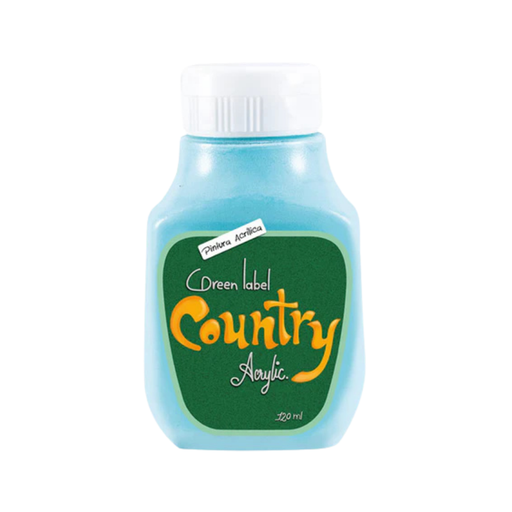[OFF-120172] PINTURA COUNTRY 120ML #172 AGUA TURQUESA