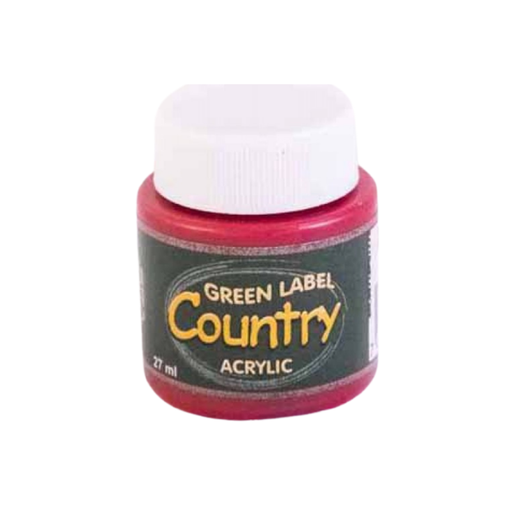 [OFF-27107] PINTURA COUNTRY 27ML #107 ROJO NAVIDAD