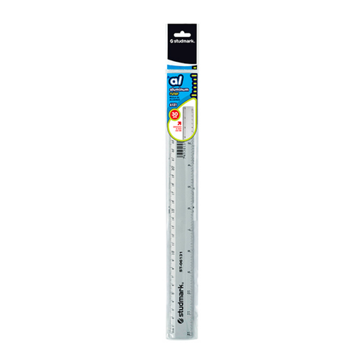 [OFF-ST-06131] REGLA DE ALUMINIO 30CM STUDMARK