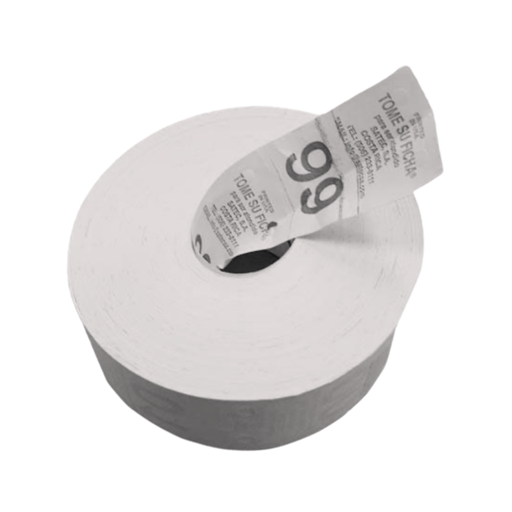 [OFF-21854] ROLLO FICHERO TAKE A TOP 1500 FICHAS 2 DIG NEGRO UNIDAD