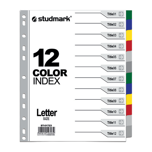[OFF-ST01723] SEPARADOR PLASTICO STUDMARK 12 DIVISIONES