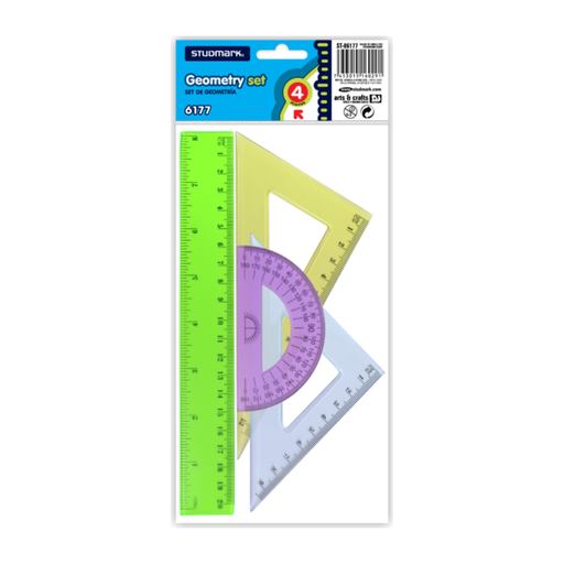 [OFF-ST9007] SET DE GEOMETRIA DE 20 CM COLOR STUDMARK