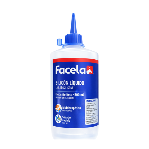 [OFF-PT15671] SILICONA LIQ. 500ML FACELA (UNIDAD)