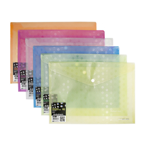 [OFF-ST-00029] SOBRE A4 HORIZ C/BROCHE, LASER POR COLOR STUDMARK (12UDS)