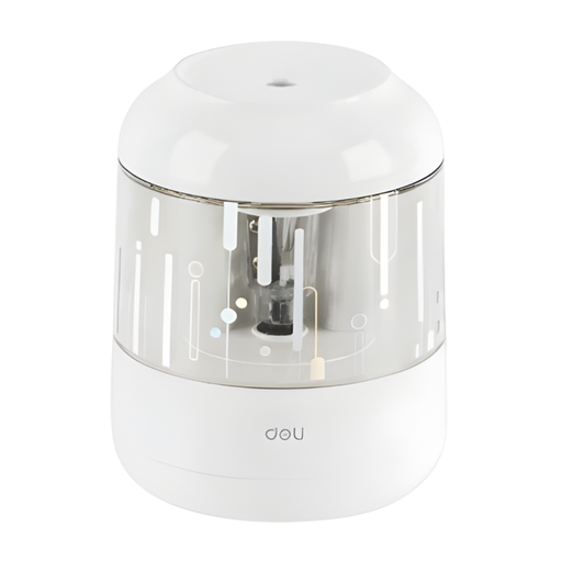 [OFF-H508WH] TAJADOR ELECTRICO DE ESCRITORIO DELI (BATERIA)