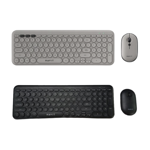 [OFF-KB254GCM] TECLADO HAVIT KB254GCM COMBO WIRELESS 2.4GHz UNIDAD