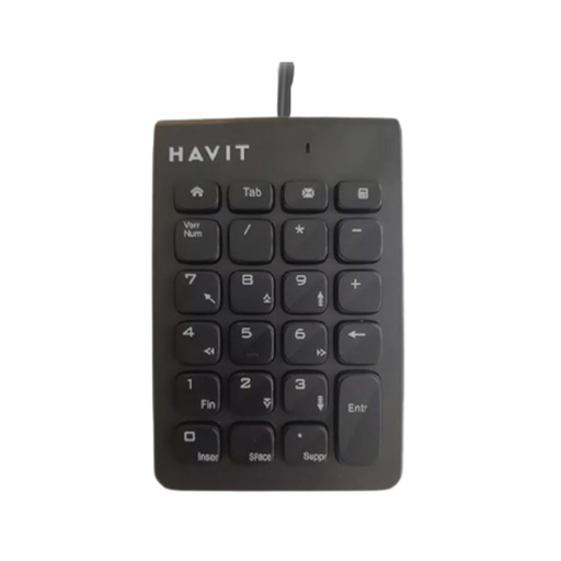 [OFF-25773] TECLADO NUMERICO HAVIT TECLA PLANA KB223