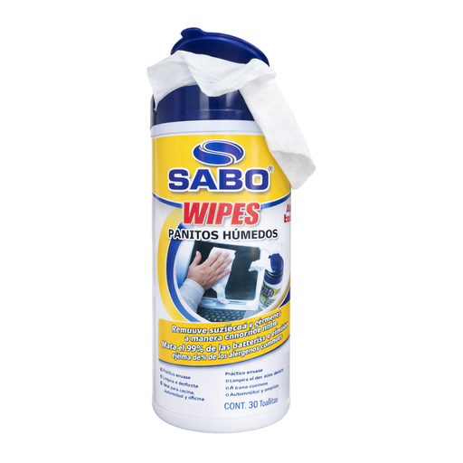 [OFF-SPR0003] TOALLA WIPES SABO PAÑITOS 40 UNIDADES