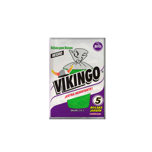 [OFF-C24] BOLSA BASURA VIKINGO JARDIN NG (PAQ 5)