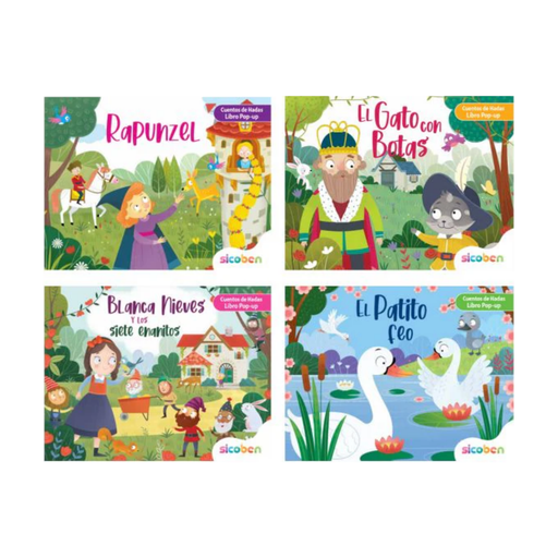 [OFF-MM-S-PU-8478] COLECCIÓN POP UP 4 TITULOS SICOBEN