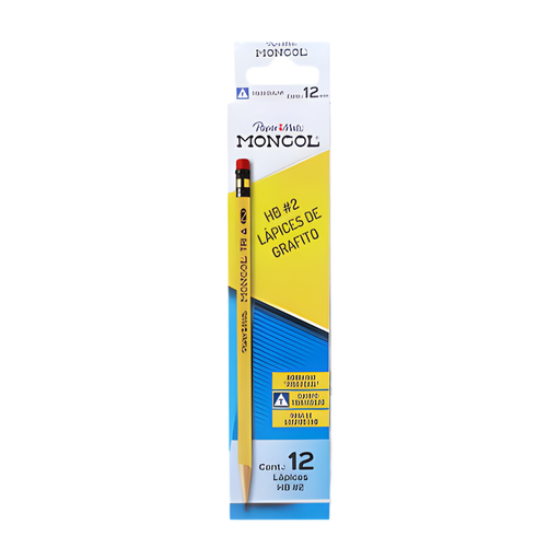 [OFF-MMPM2] LAPIZ GRAFITO MONGOL PAPER MATE 12UDS #2