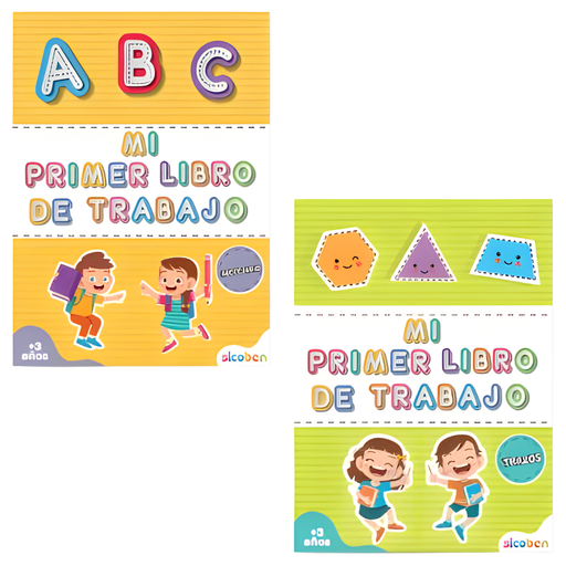 [OFF-BP-S-A-7212] MI PRIMER LIBRO DE TRABAJO 24PAG BLANCO Y NEGRO SICOBEN