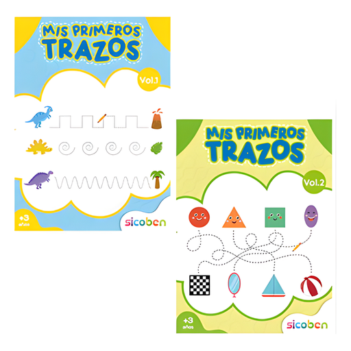 [OFF-MM-S-A-5320] MIS PRIMEROS TRAZOS VOL. 1/VOL. 2 48PAG BLANCO Y NEGRO SICOBEN